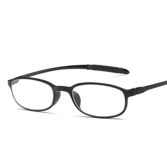 Vintage Elegant Reading Glasses TR90 Ultra-light Resin Anti-fatigue Simple Anti-blue Light Reading Glasses Anti-radiation Comfortable Eyewear