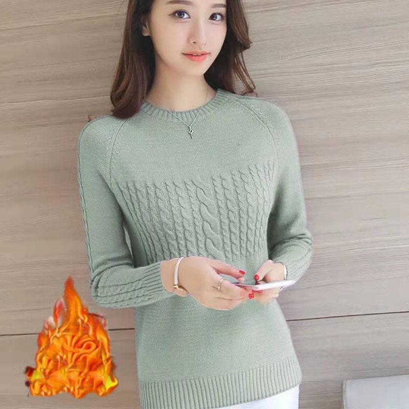 Knitted Turtleneck Sweater Women Pullover Autumn Winter Streetwear Women Pullovers