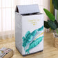 Washing Machine Cover Automatic Sunscreen Laundry Dryer Waterproof Protector Silver Cartoon Animal Printed Dust Proof Case