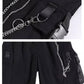 Overalls Shorts Female Summer Student Street Hip-hop Loose Punk Shorts All-match Straight High-waisted Five-point Wide-leg Pants Unisex