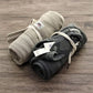 Knitted Shorts Men's Retro Cotton Do Old Lazy Elastic Waist Sports Loose Casual Five-point Pants Summer Men
