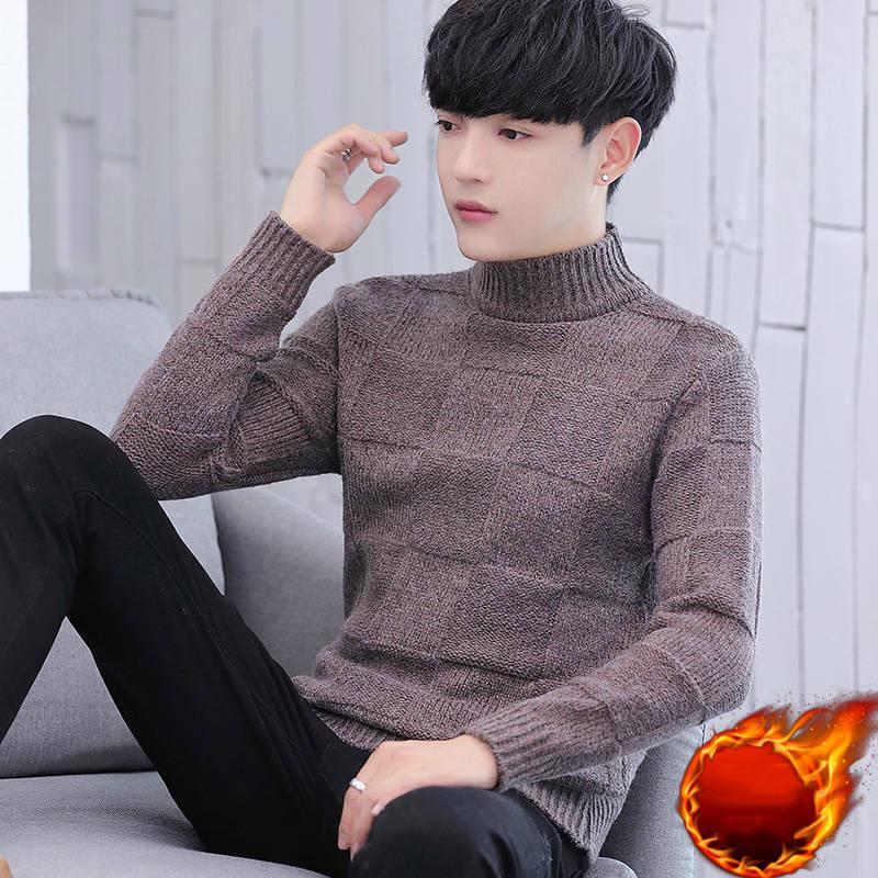 2019 Autumn Fashion Casual Sweater Slim Fit Knitting Mens Sweaters and Pullovers Men Pullover Men