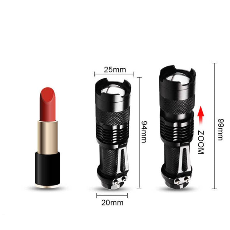 Fluorescent Agent Detection 365nm Ultraviolet Rays Cosmetics Anti-counterfeiting Pen Purple Flashlight Detection Fluorescent Agent Without Lighting