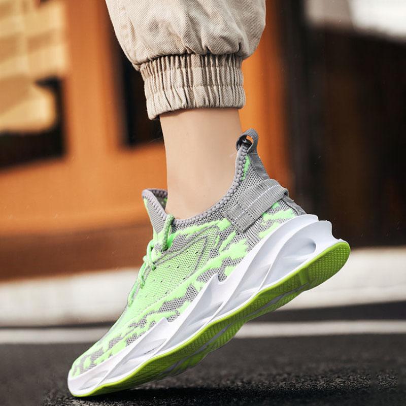 Spring Summer Men's Sports Shoes Breathable Thin Mesh Sneakers All-match Casual Running Shoes