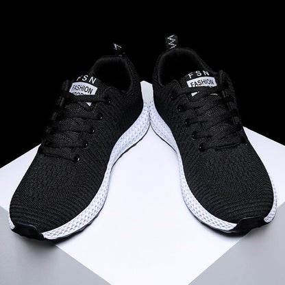 Fly -Woven Breathable Shoes Male Low Top Training Shoes Casual Lightweight Shoes Running Sneakers