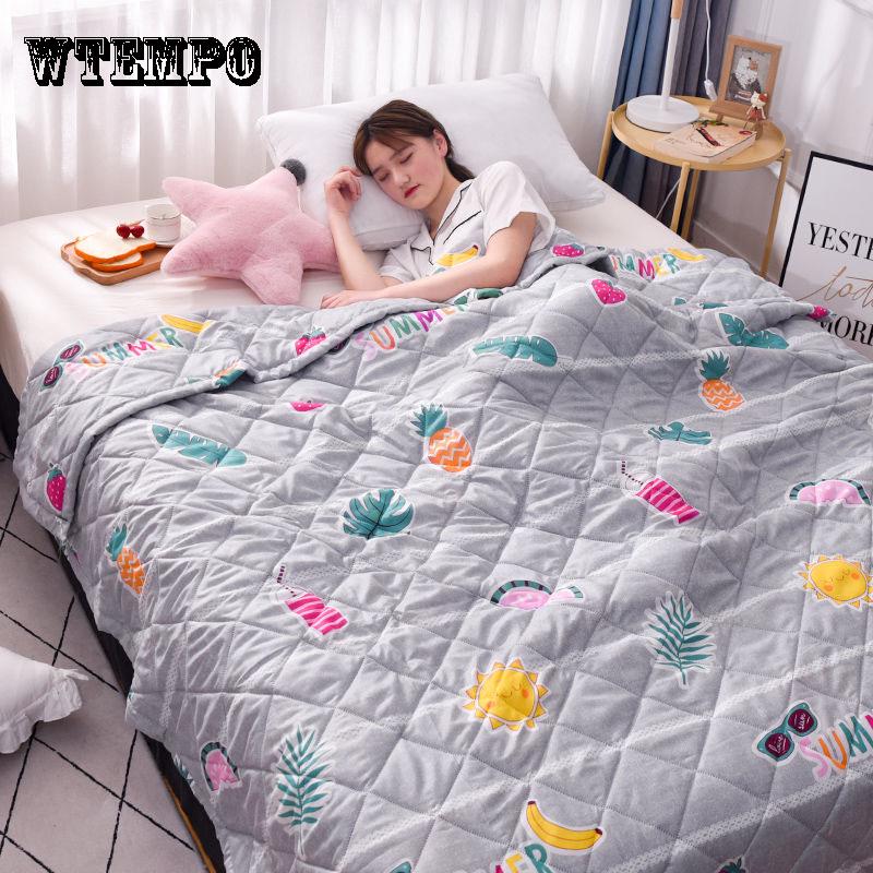 WTEMPO Summer cool is comfortable thin quilt dormitory home bedding fashion summer air conditioning