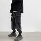 Men's Summer and Autumn Jeans Loose Overalls Trend All-match Nine-point Jeans