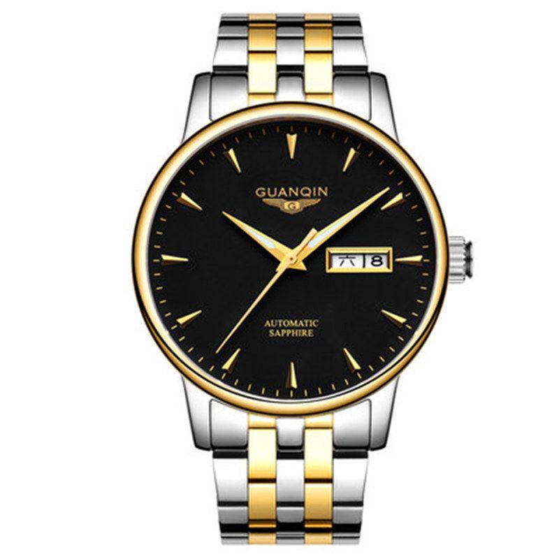 Business Mechanical Automatic Watches Men Watch Waterproof Steel Watches