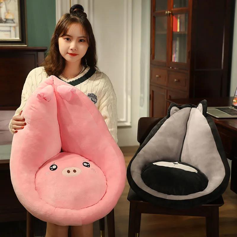 Non-slip Thicken Sofa Cushion  Semi-surround Cushion Tatami Futon Good Flexibility Anti-static Healthy Home Bedroom Living Room Balcony