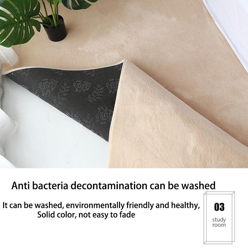 Super Soft Fluffy Carpet Living Room Bedroom Bedside Blanket Office Room Floor Mats Can Be Washed