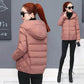 Fashion Increase Autumn and Winter Hooded Padded Jacket Coat Loose and Thin, All-match Lightweight Cotton Jacket Women's Short