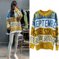 Sweater Loose and Lazy Female Outer Wear Korean Style Fall/winter Pullover Round Neck Casual All-match Long-sleeved Base