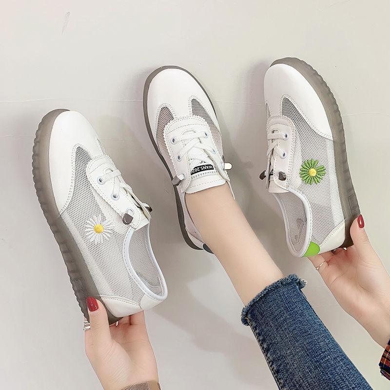 Women's Sandals 2020 Fashion Lady Girl Sandals Summer Women Casual Jelly Shoes Sandals Hollow Out Mesh Flats Beach Sandals