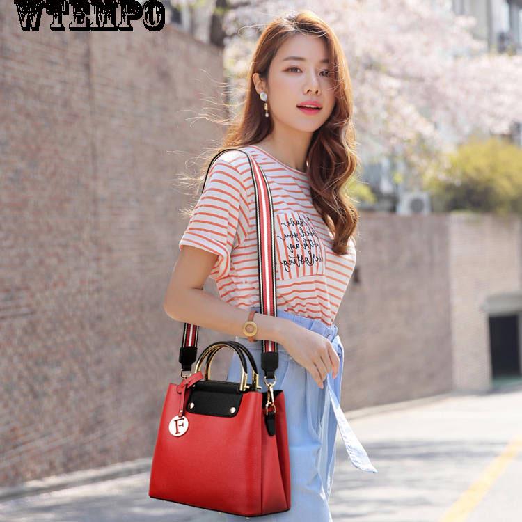 Crossbody Versatile Leather Texture Bag Female Summer Portable Fashion Shoulder Bag