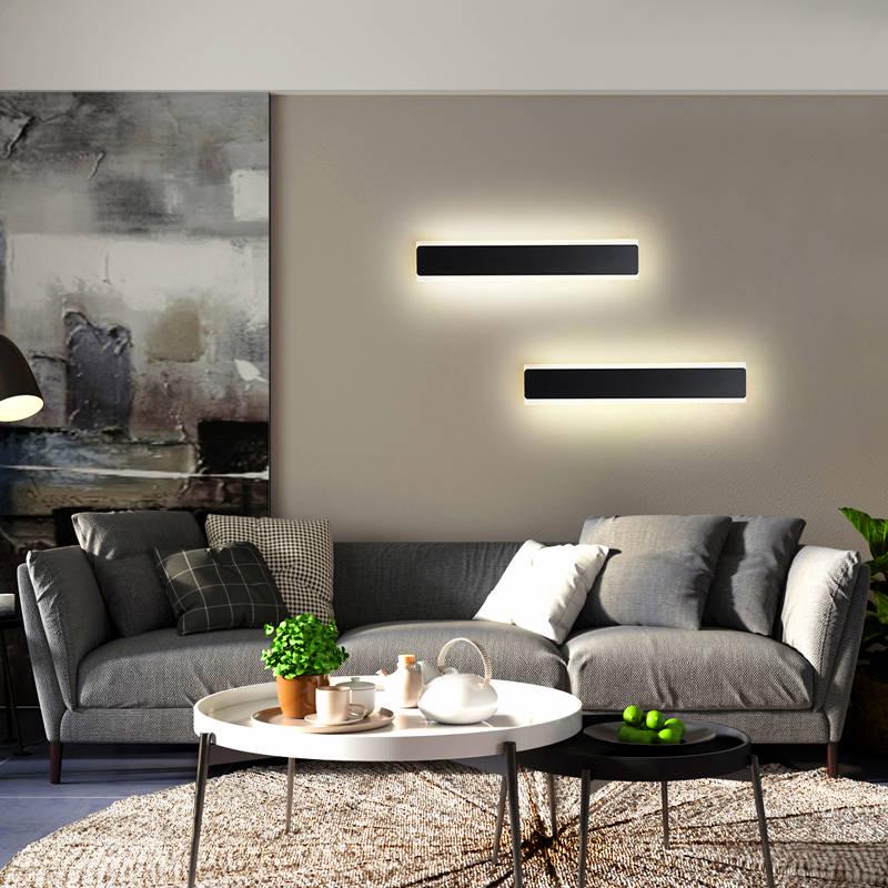 Led Wall Lamp Indoor Lighting Minimalist Sconce Bedroom Bedside Living Room Hallway Home Decor