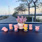 Creative Car Ornaments Car Center Console Hand-made Piggy Ornaments Toy Office Desktop Car Interior Decoration Supplies