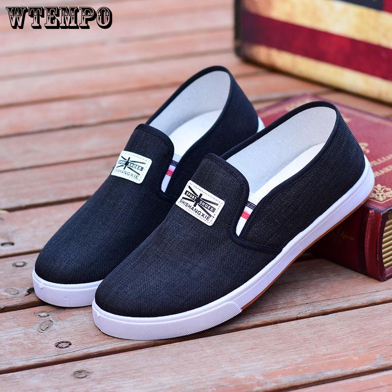 Casual Shoes Men's Casual Hiking Denim Cowboy Shoes