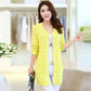 Spring and Autumn Cardigan Tops Mid-length Large Loose Sweater Knitted Thin Women's Jacket