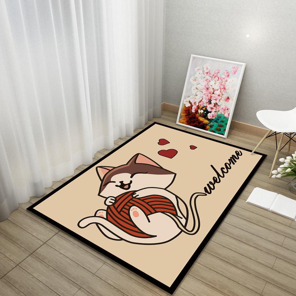 Pet Mat Cat Dog Universal Spring and Summer Autumn and Winter Four Seasons Universal Bite Carpet Floor Mat Sleep