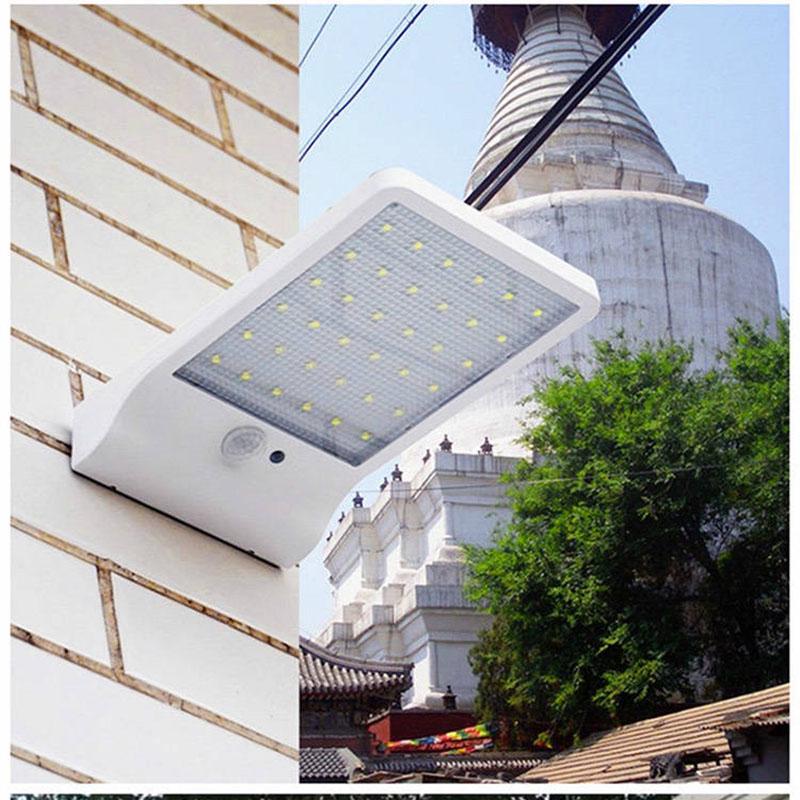 Solar Light Household Garden Light Outdoor Light Rural Street Light Waterproof Human Body Induction Wall Light LED Super Bright Outdoor