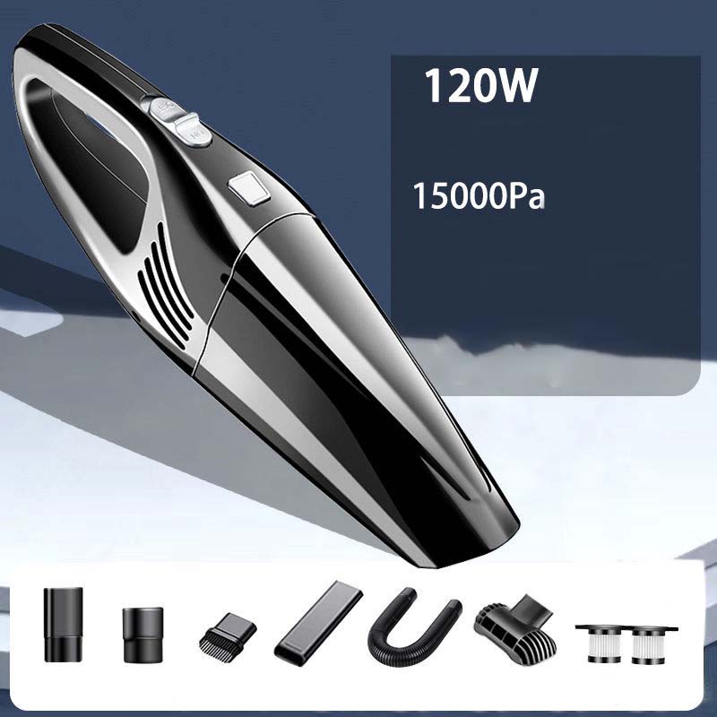 Wireless Car Vacuum Cleaner Dual-use High Suction Power Indoor Super Suction Power High Power Mini Rechargeable Handheld Vacuum Cleaner