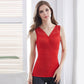 Free Bra Warm Vest Female Fat MM Plus Velvet Thick Thermal Underwear Vest Lace Underwear Sexy Self-cultivation To Keep Warm