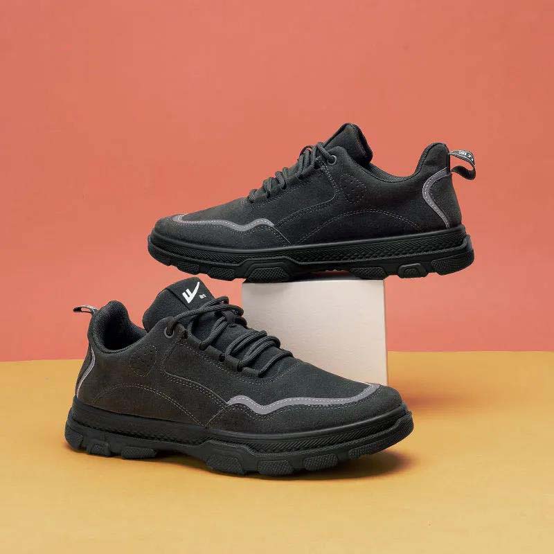 Men's Shoes Casual Shoes 2021 Autumn New Casual Shoes Black Sports Shoes Flat Shoes