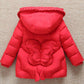 Baby Girls Jacket Winter Cotton Coat Children's Clothing Jacket Down Jacket Cute Baby Clothes
