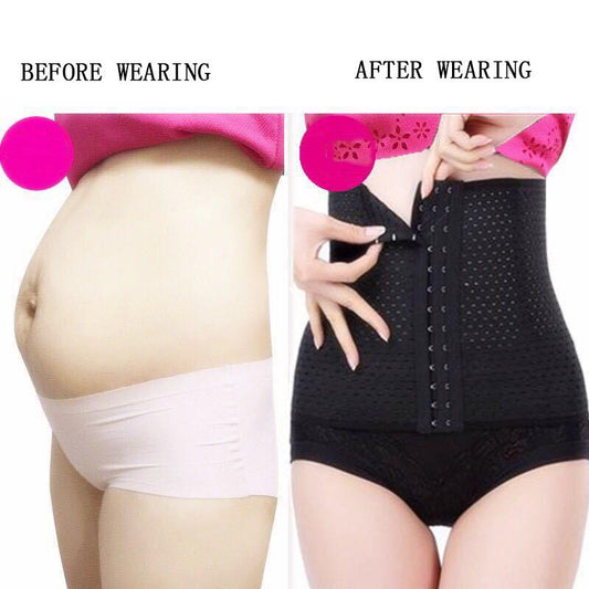 Four Seasons Thin Section Breathable Abdomen Belt Body Waist Postpartum Corset Girdle