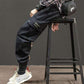 Cotton Retro Loose Hip-hop Ins Sports Pants Overalls Men's Contrasting Color Pockets Long Pants