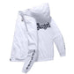 Men's Youth Trend Sun Protection Clothing Slim Fashion Student Thin Hooded Sun Protection Clothing Coat Fishing Clothing