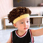 Baby Funny Wig Hat Fun Curly Hair Cap Explosive Head Natural Curly Hat Cute Cotton Warm Hat Outdoor Casual Hat