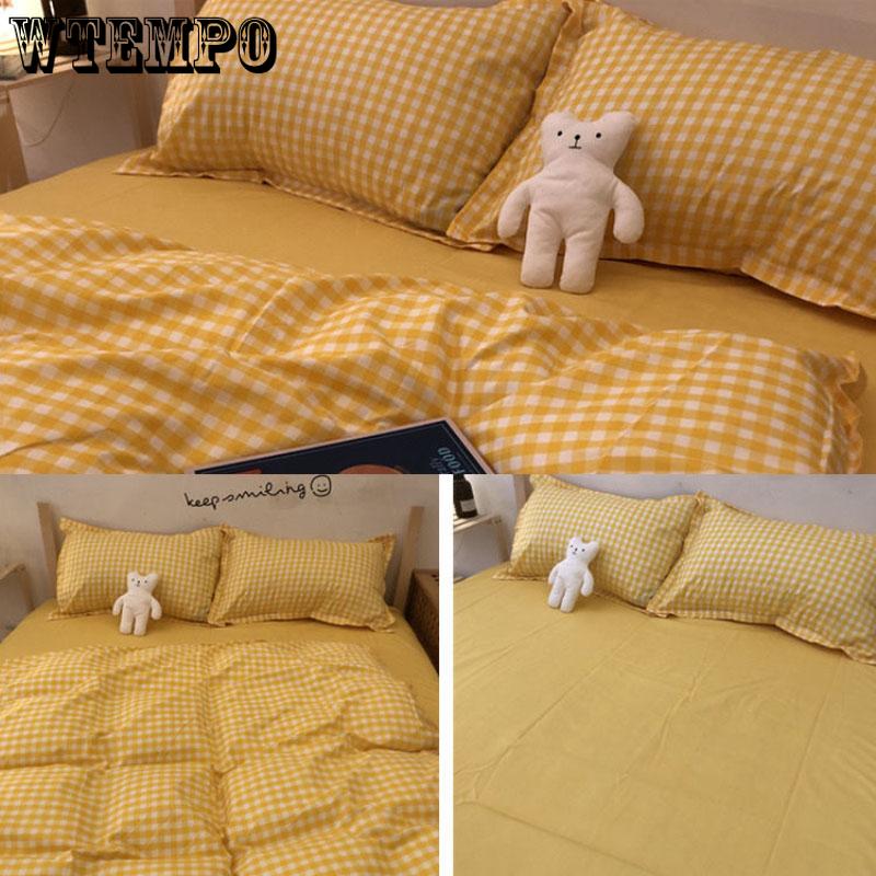 Modern Geometric Bedding Set King Double Sided Bed Linings Concise Style Bedding Sets Duvet Cover Set Pillowcase