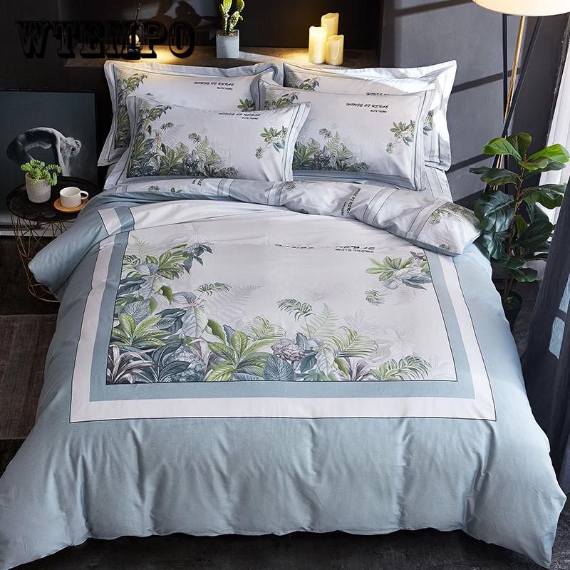 Cotton Satin Bedding Set Comforter Bedding Set Duvet Cover Bed Sheet Pillow Quilt Cover