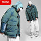 Winter Fashion Trend Short Glossy Men's Bread Wear Trend Couple Thicken Warm Comfortable Jacket