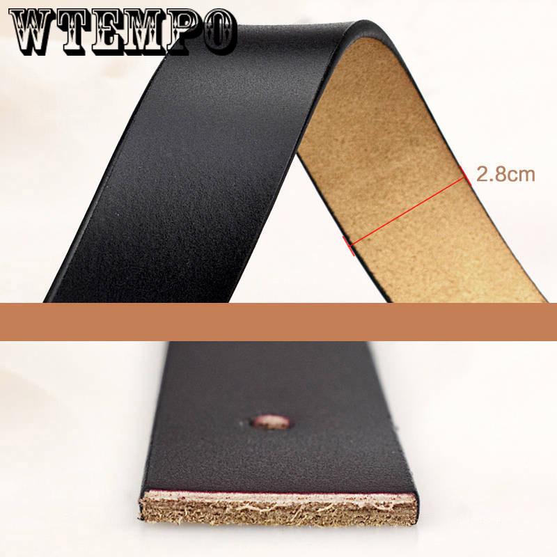 Leather Belts for Women Jeans Strap Vintage Metal Pin Buckle Fashion Style Trouser Cummerbunds