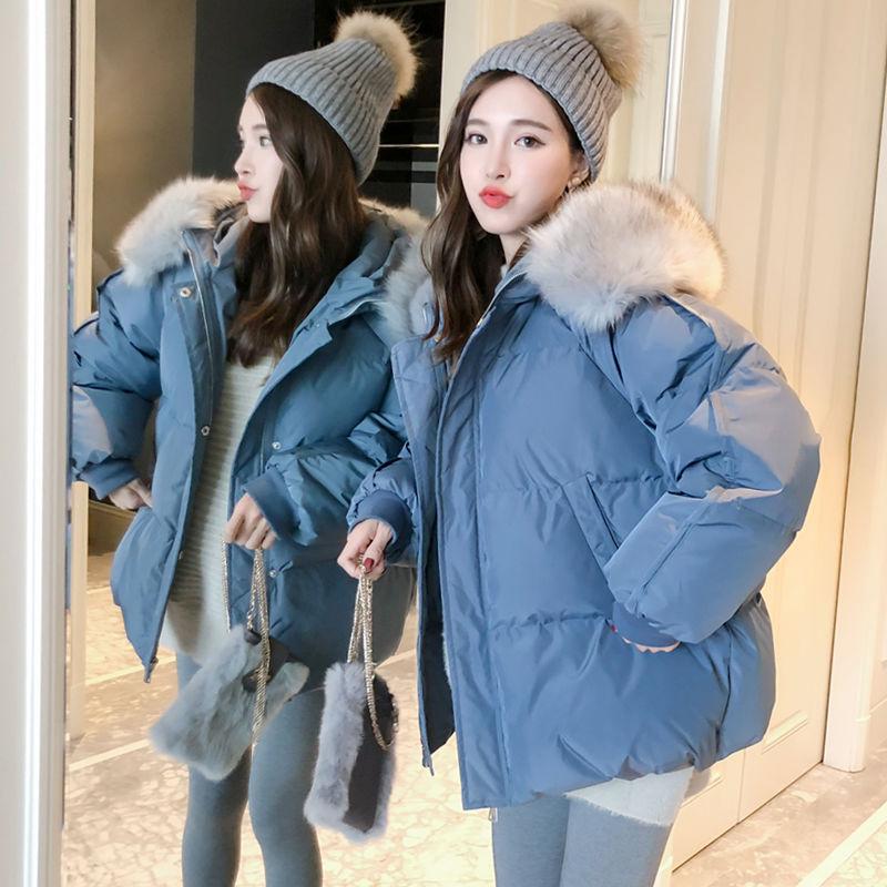 Cotton-padded Jacket for Women Short Style Students Loose Korean Cotton-padded Jacket for Women Thick Bread Cotton-padded Jacket for Women