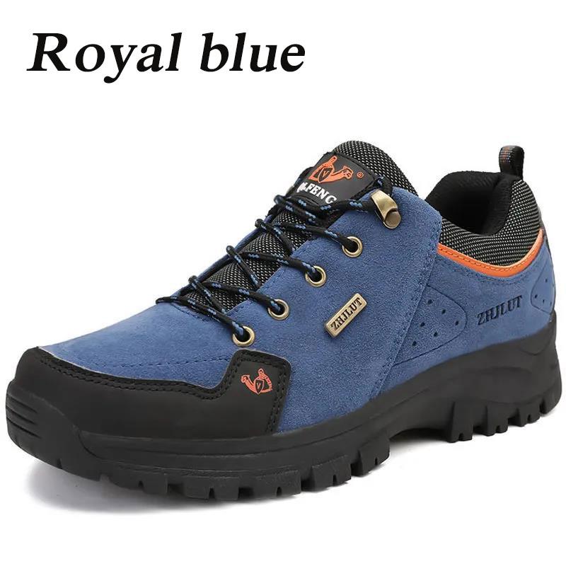 Outdoor Hiking Shoes Men's Sports Shoes Fashion Casual Men's Hiking Shoes Large Size Non-slip Waterproof Winter Shoes