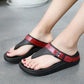 Flip-flops Women's Shoes Summer Slippers Buckle Belt Non-slip Soft-soled Slippers Sandals for Home Bathroom Buy One Size Bigger