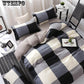 Home textile comfort 4pcs bedding soft warm skin-friendly bedding set