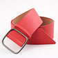 Concise Women Strap Pu Leather Casual All-match Women Waist Belt Wide Waistband