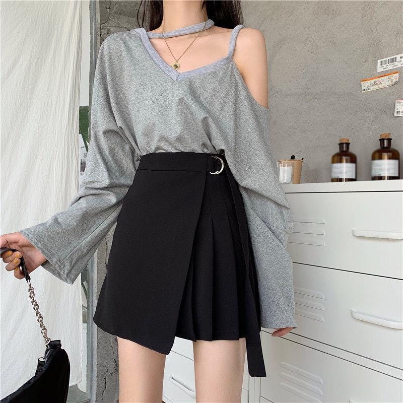 Irregular Circle Women Sexy Tight Irregular A-line High Waist Short Skirt Zipper Elastic Waist Club Casual Home Office