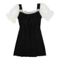 Swimsuit Women's Small Fragrant Wind Thin Belly Thin A-line Version Waist Thin Small Breasts Gathered Skirt-style Swimwear Sweet