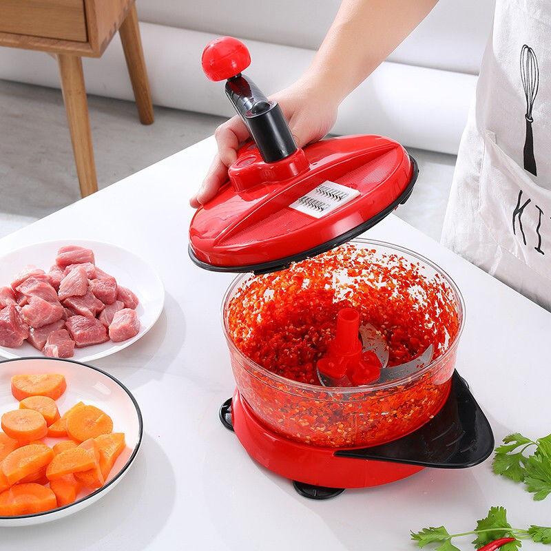 Household Multifunctional Meat Grinder Manual Minced Meat Cooking Machine