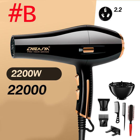2200W Commercial Hair Dryer Set Blu-ray Hair Care Hot/cold Hair Dryer Barber Equipment for Home Hair Salon
