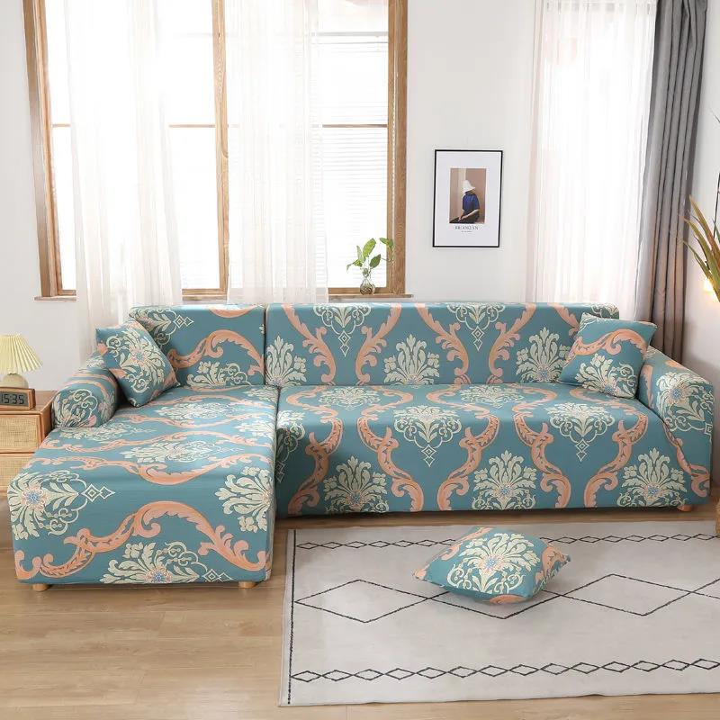 Sofa Cover All-Inclusive Universal Cover Printed Elastic Sofa Cover Full Cover Sofa Towel Cushion Cover
