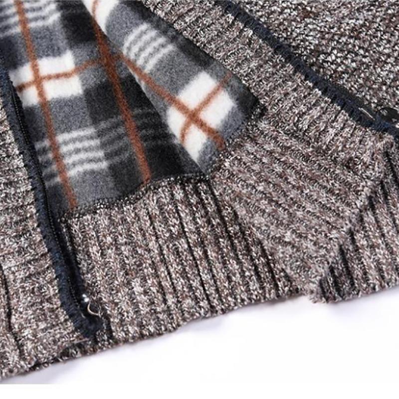 Men's Sweater Men's Trend Sweatshirts Casual Youth Loose Large Size Stand-up Collar Autumn
