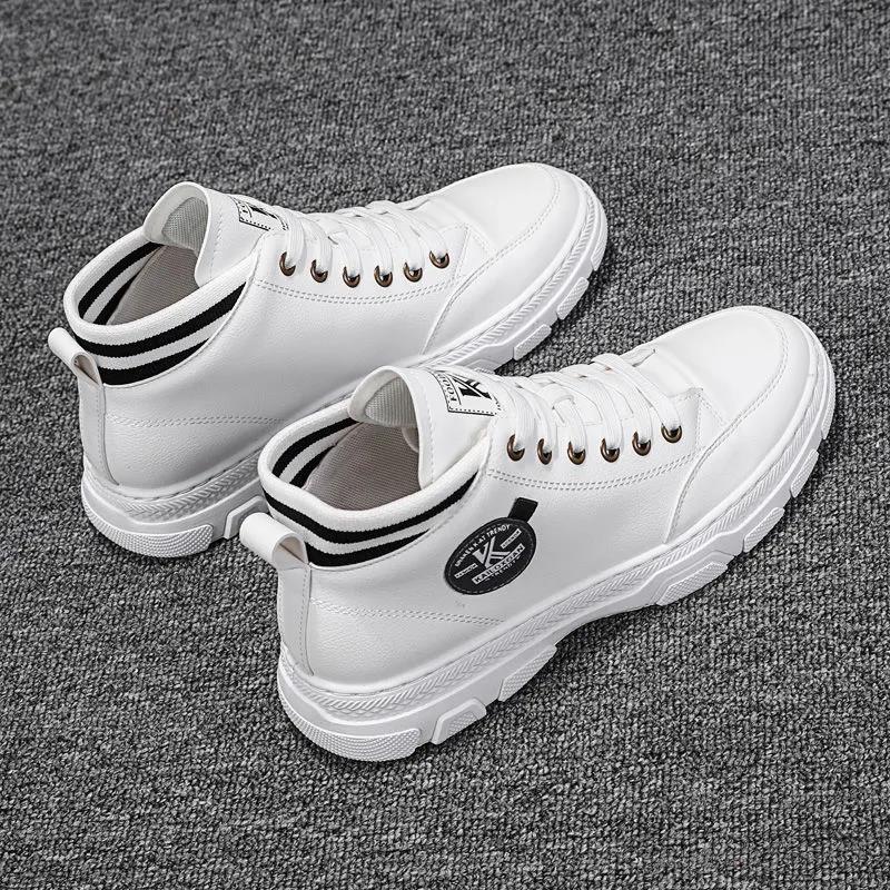 High-top Men's British Style Martin Boots Tooling Tide Boots Non-slip Hiking Men's Shoes