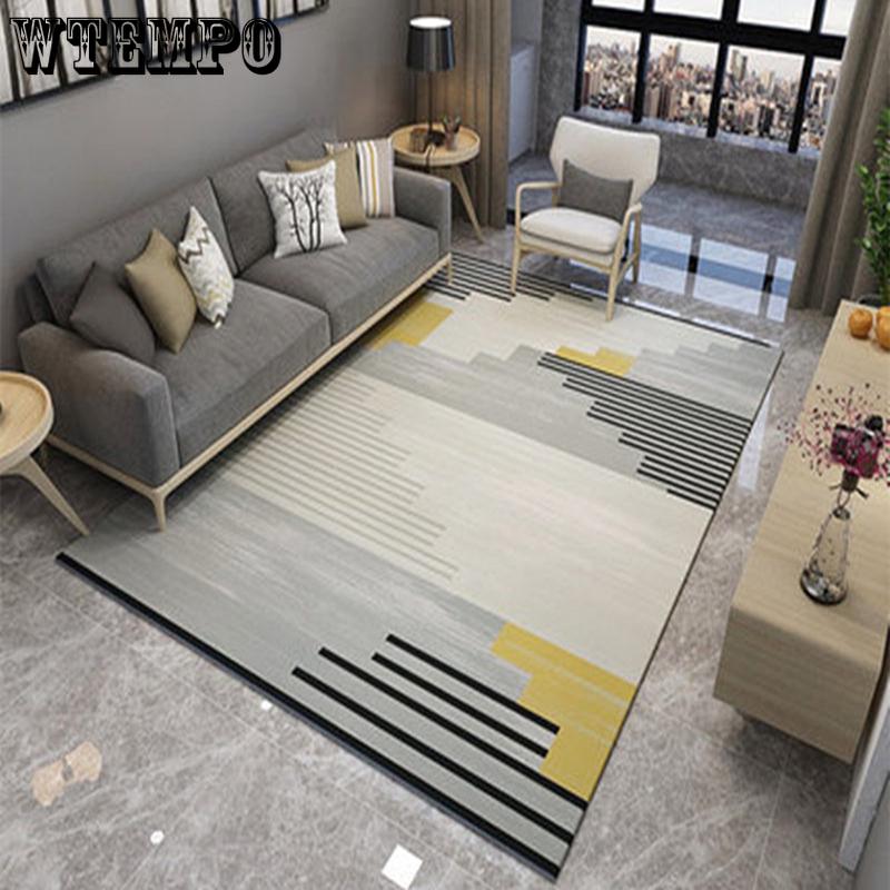 Nordic Living Room Geometric Carpet Point Plastic Anti-slip Area Rug Decor Bedroom Carpets Rug