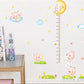 Bunny Height Stickers Removable PVC Combination New Wall Stickers